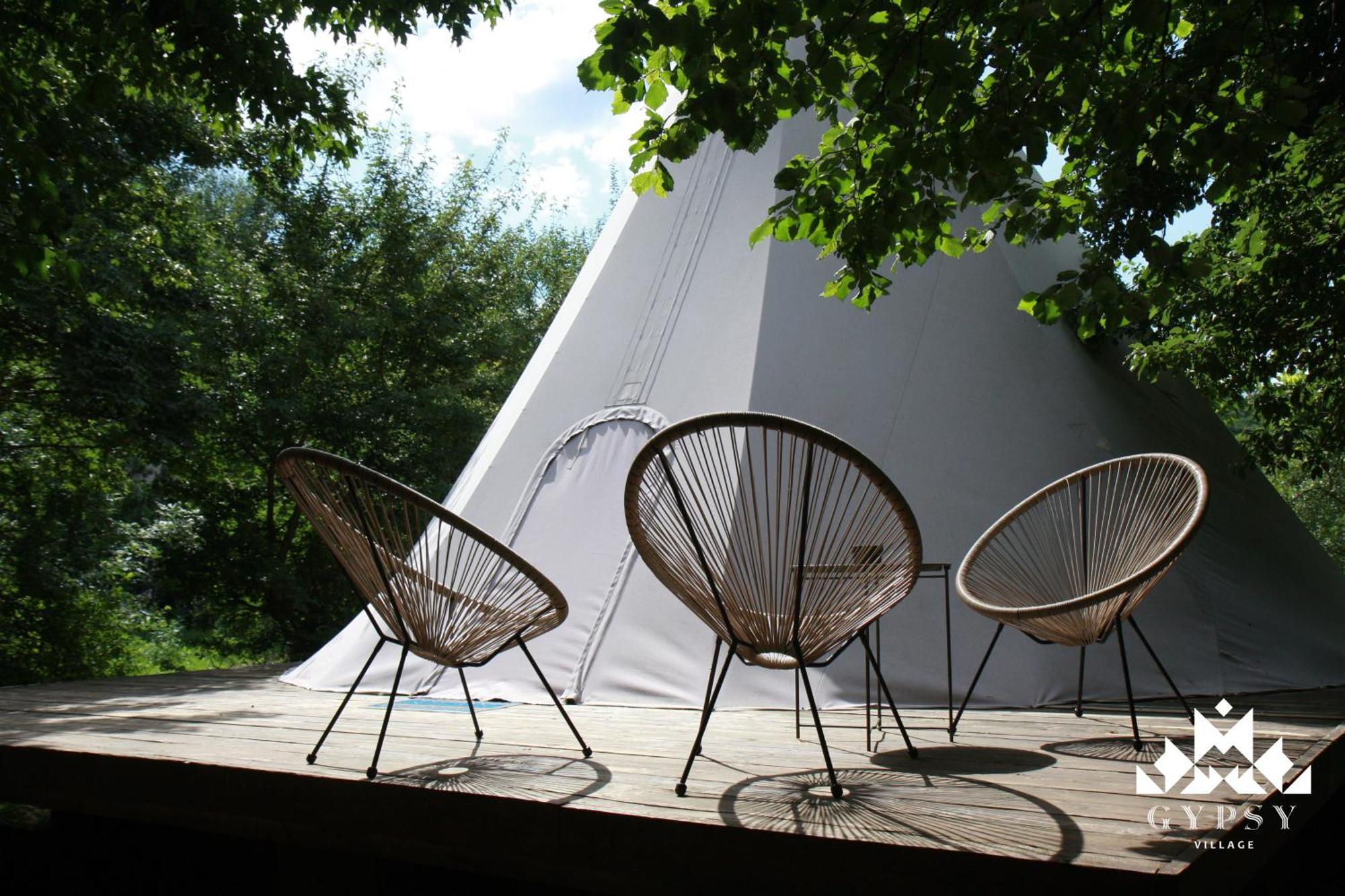 Gipsy Village Park Hotel Asureti Extérieur photo